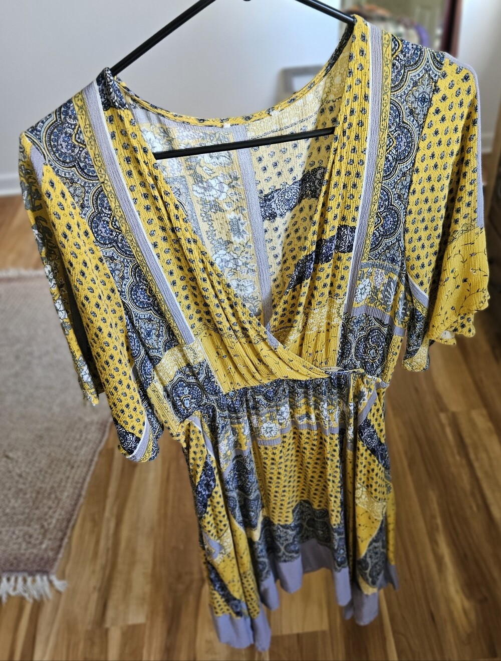 Boho Multi-Print Dress